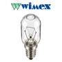 WIMEX 4104082 Lampada Tubolare Incandescente E14 25x70 220V 40W NO USO DOMESTICO Vetro Trasparente 2500K Classe G